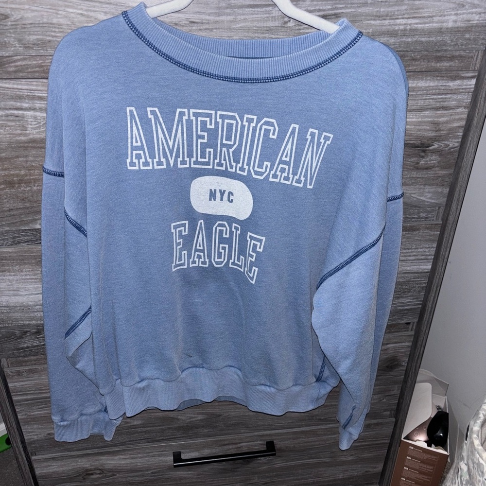 American Eagle Blue Sweatshirt